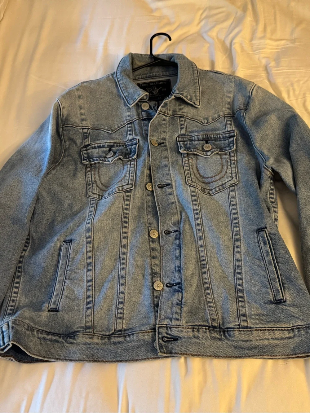 True Religion Light Blue Denim Jacket